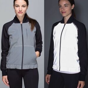 Lululemon Reflective Bomber Jacket